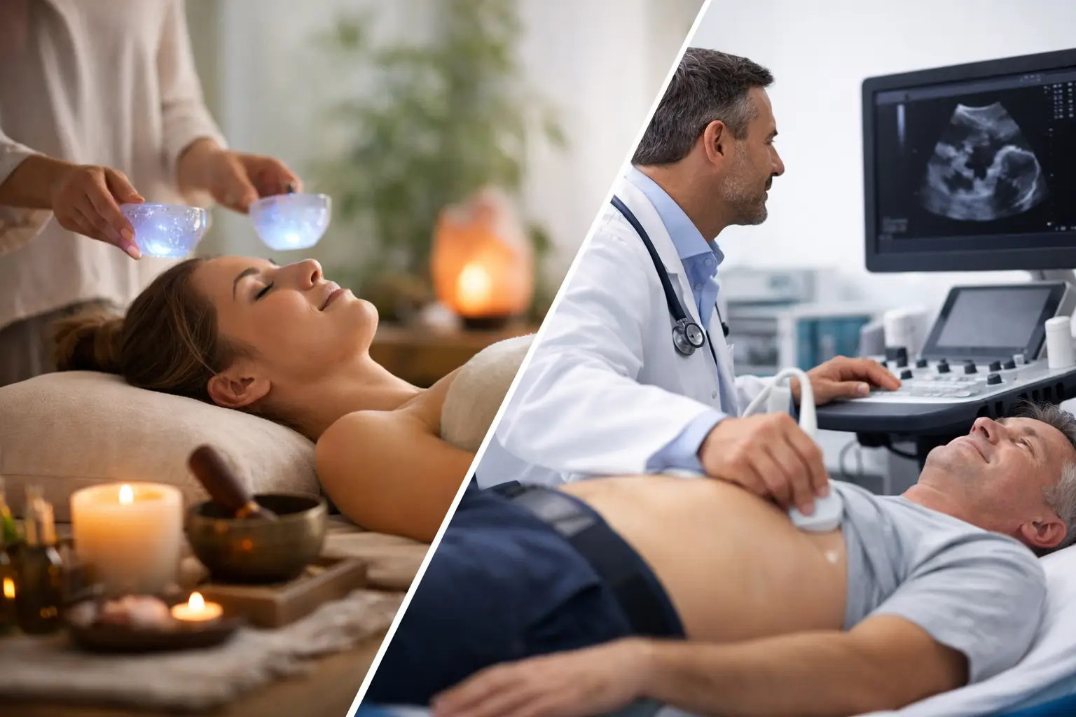 Noninvasive wellness versus medical screening